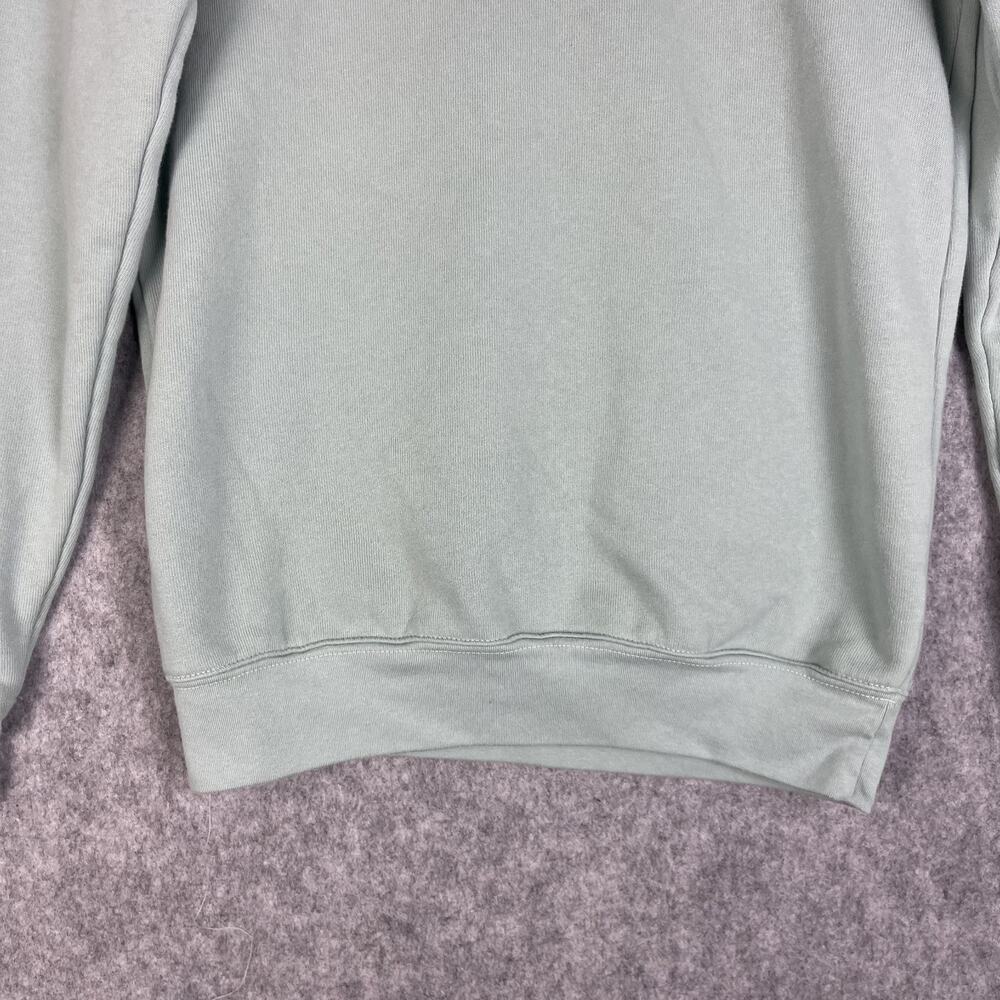Kiel James Patrick Sweatshirt Womens XS Green Rose All Day Wine Embroidered Soft - Picture 3 of 12